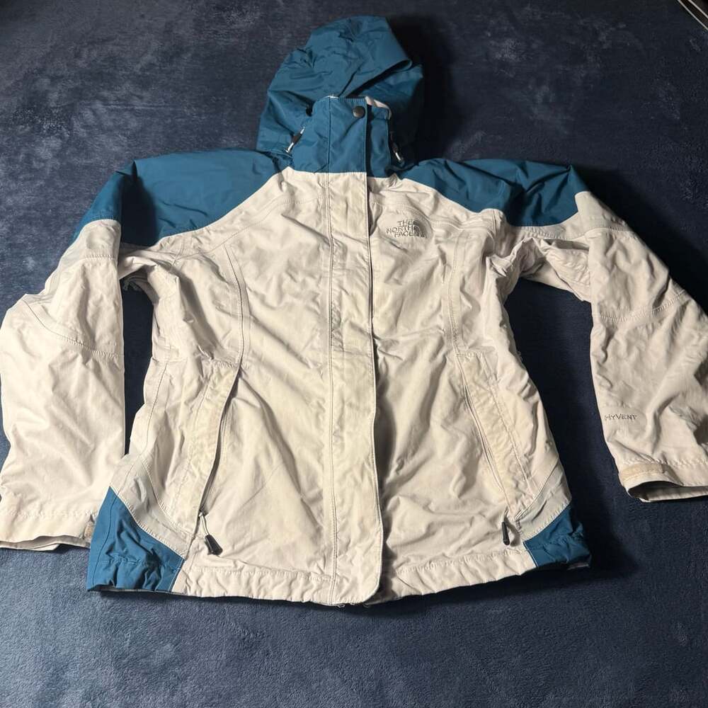 The North Face Hyvent Jacket Blue White
